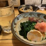 高橋水産 - あん肝には日本酒が合う