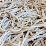 そば切り・馳走 - 蕎麦のアップ