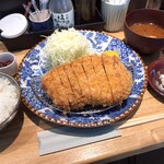 とんかつ七井戸 - とんかつ七井戸(上ロースかつ定食)