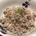 丿貫 - 丿貫(ちりめん山椒の御飯)