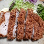 Yokarou - 豚バラ肉かつ　アップ