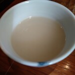 蕎麦 月読 - とろり、蕎麦湯。