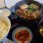 松屋 - お肉たっぷりの牛鍋膳