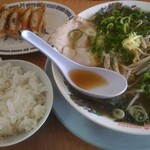 ラーメン藤 - 煮干しラーメンセット（1,050円）