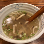 Happa - 鳥スープは生姜が隠し味で温まります