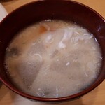 とんかつ燕楽 - 豚汁