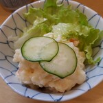 とんかつ燕楽 - ポテトサラダ