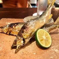 たでの葉 - 2020.9.  天然鮎の塩焼き