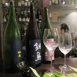 日本料理 TOBIUME - それに合わせて、鍋山のSummer Moon 吟醸・愛山 限定品 blue label・Classic 特純