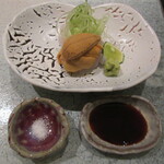 日本料理 TOBIUME - 同じコースのお造りで違う産地の地海胆を食べ比べた日もありました