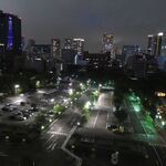 東京プリンスホテル - 窓外の景色
