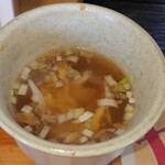 花梨 麻婆飯店 - 食前にいただきました。
      もう、どんとこいっ！