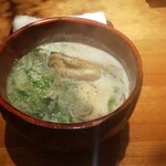 うさぎと亀 - 料理(あおさ他)