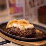 大衆肉料理 大幸 - 2020.10 和牛特製ハンバーグ おろしポン酢（730円）