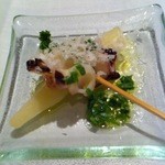 レッジョ・ネレミリア - お口取り：蛸とﾏｺﾓﾀﾞｹ