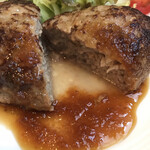 Chez-K'2 - ハンバーグ断面