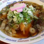 中華そば らいん - チャーシュー麺はネギだくでした。(税込950円)