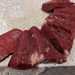 焼肉 六甲園 - 牛ハツの香草バター焼