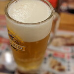Tendon Tenya - セット生ビールで乾杯☆