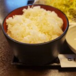 とんかつ高和 - ご飯