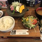 大阪産料理 空 - なにわ黒牛　陶板定食