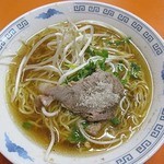 白龍 - ラーメンセット¥550（ラーメン）