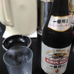 天遊 - びんビール（500円）