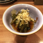 魚菜屋 常峰 - 葉わさび（600円）