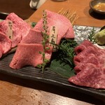 赤身肉 じゃんか - 特選和牛赤身3点盛り