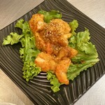 鉄板ベース 栗しん - エビチリ