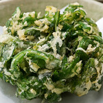 Deep-fried garland chrysanthemum