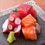 Assortment of 3 kinds of butsu sashimi