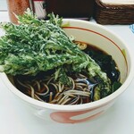 秩父そば - 春菊天そば