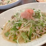 パスタキッチン　ドラーゴ - 辛し高菜辛子と明太の和風しょうゆ