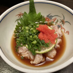 きっちん榮楽 - 白子ポン酢