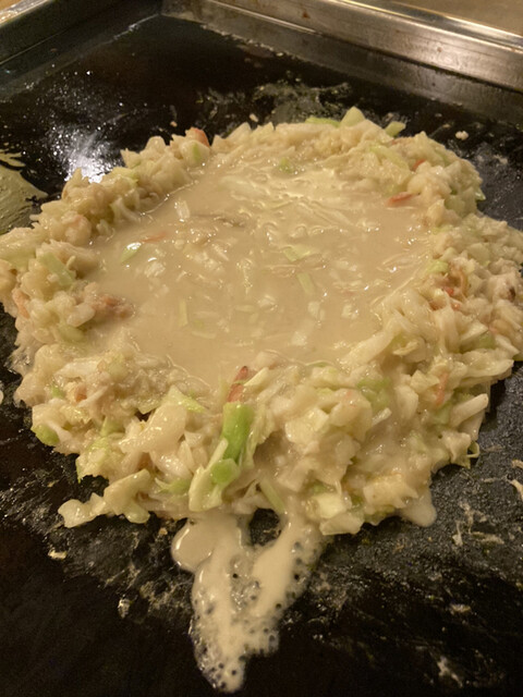鉄板もんじゃ 歩 扇町 居酒屋 食べログ