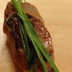 炙りトロ。梅でいただきました。