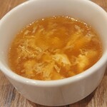神戸元町ドリア - 玉子スープ