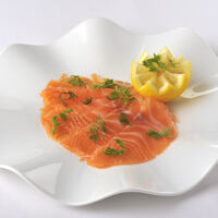 タスマニア産サーモンの自家製スモーク