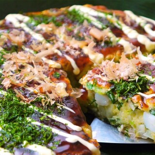 老舗のもんじゃと絶品なお好み焼き