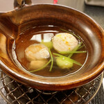 山みず木 - 味しめじな土瓶蒸し