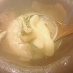 山みず木 - あっつあつ～　ずいき・里芋･カボチャ･人参･牛蒡･椎茸･豚バラ肉･葱　