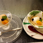 山みず木 - デザート2種