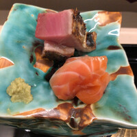 先斗町 藤わら - トロ鰹のお刺身ほか