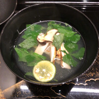 先斗町 藤わら - 松茸の吸い物