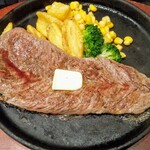 ステーキ キッチン ファクトリー - スタンダードハラミステーキ 150g(1078円) お肉