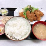 ゆたか食堂 - これは別日のカキフライ定食800円