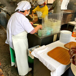 山越うどん - お母さん頑張ってね