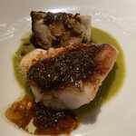 シャントレル - 甘鯛、鴨ナスのポワレ