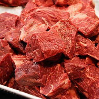 赤身が旨い、上質な肉！